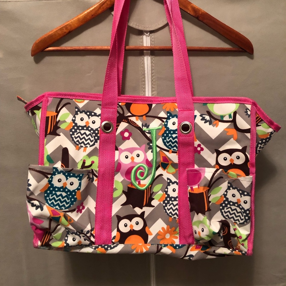 Custom made kids bag with zipper closure